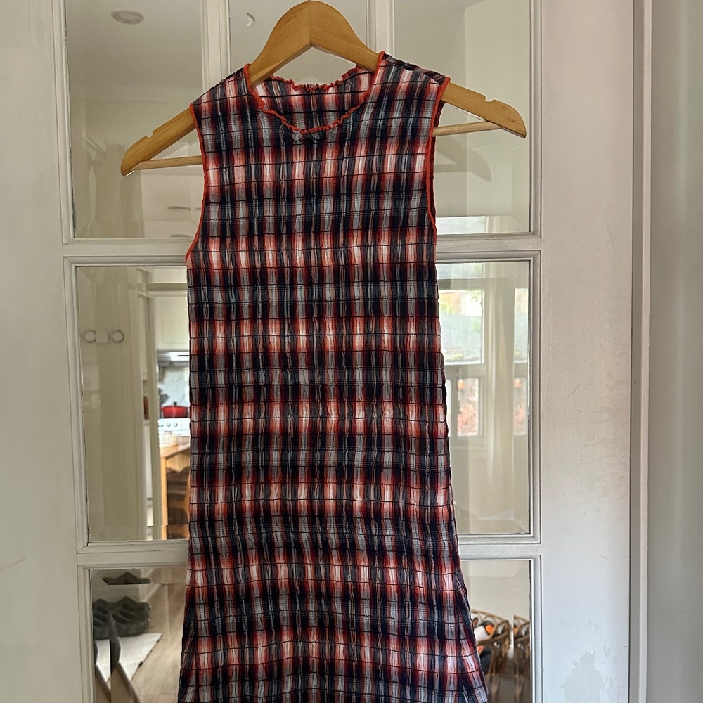 Aprés Studio Mini Dress in Plaid